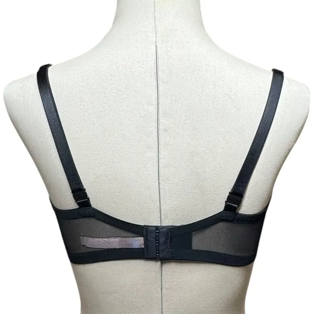 Victoria's Secret Lined Demi Bra Black 40DD